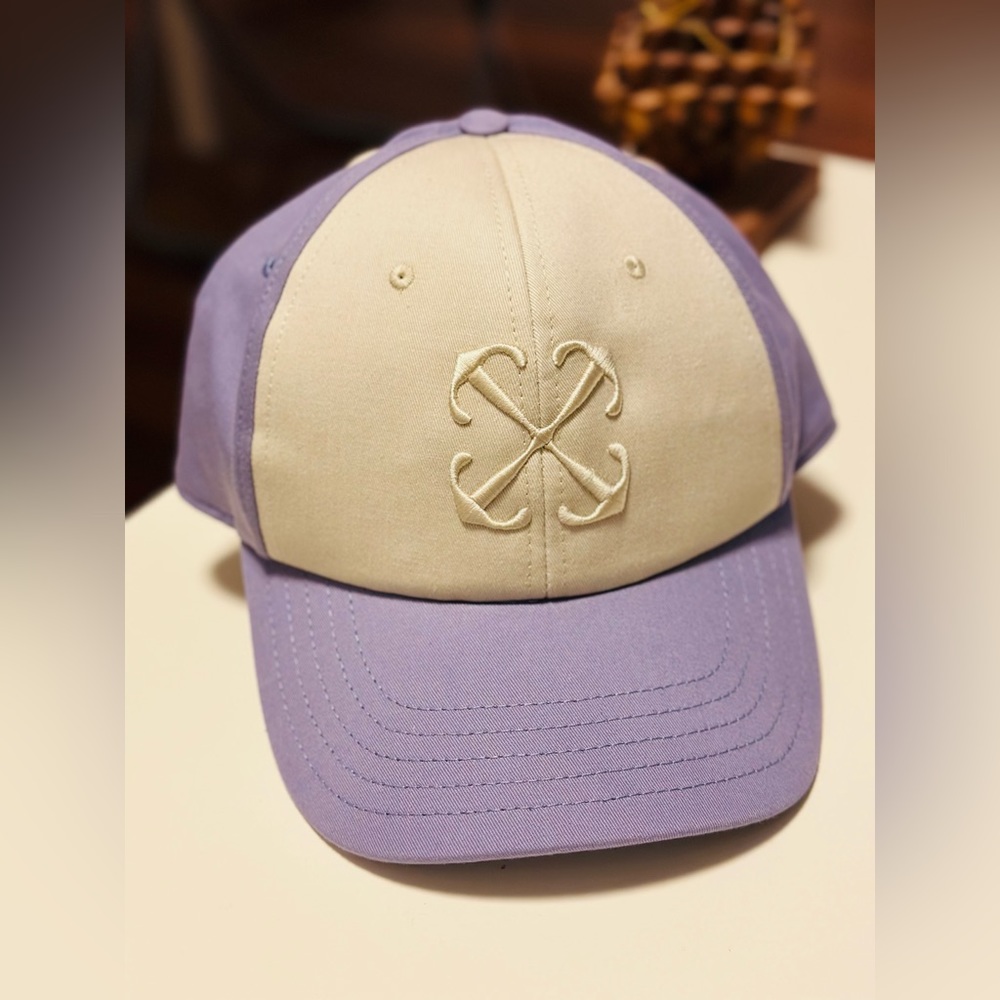 Off-White Bicol Drill Arrow Basebal Cap